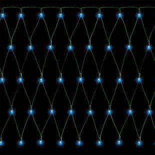 Гірлянда Сітка , 100 LED, Jumi 1x1 м, колір блакитний 5900410537583 фото