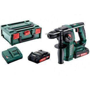 Акумуляторний перфоратор Metabo BH 18 LTX BL 16, 2 акб 2.0 Ah, з/п, у кейсі metaBox 145 L 600324500 фото