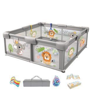 Дитячий манеж LEOBRO Король лісу 150 x 180 см (LB-1005) LB-1005 фото