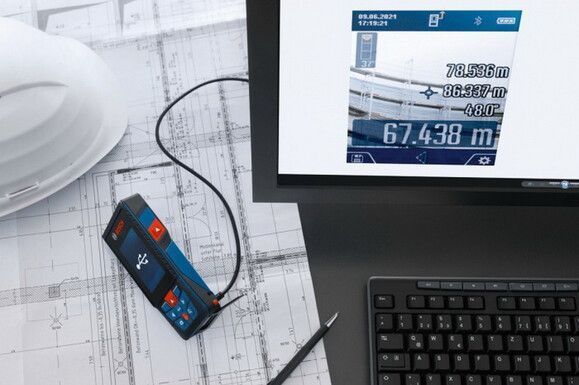 Лазерний далекомір Bosch GLM 150-27 C (0601072Z00) 0601072Z00 фото