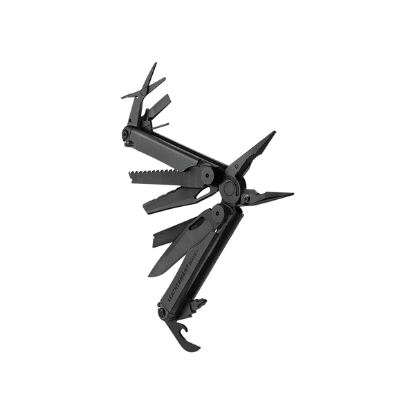 Мультитул Leatherman WAVE PLUS BLACK, синтетический чехол, карт. коробка (832526) 4007372 фото