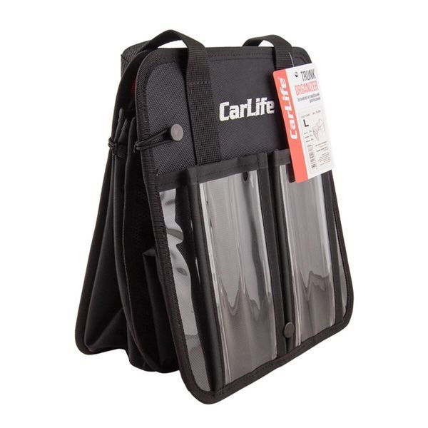 Сумка органайзер CarLife (трансформер) L 58х34х31см Тк. PVC 1680 D чорна To149 фото