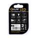 LED автолампа Solar 12V T8.5 BA9s 1SMD white, 2шт SL1333 фото 3