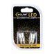 LED автолампа Solar 12V T8.5 BA9s 1SMD white, 2шт SL1333 фото 1