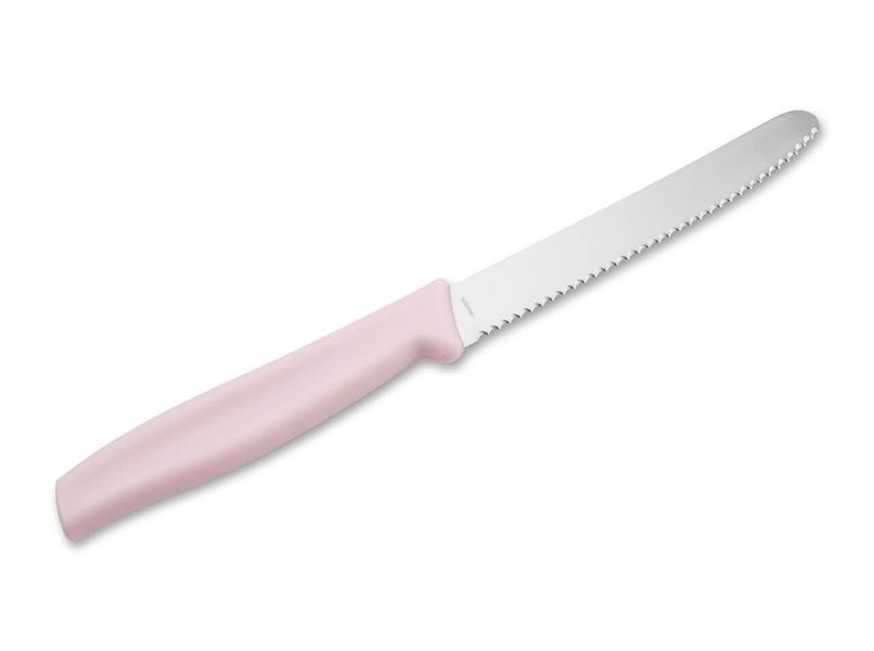 Серрейторний кухонний ніж Boker Sandwich Knife, рожевий 4009196 фото