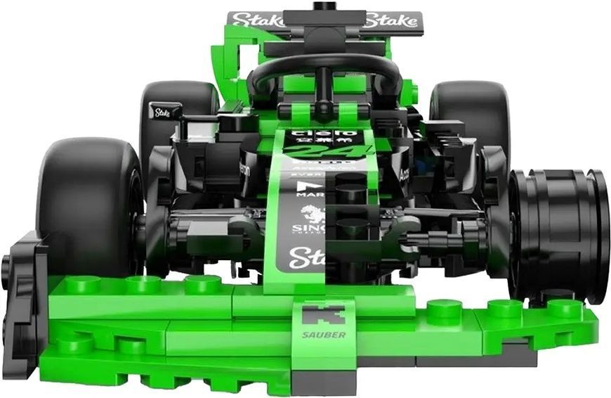 Машинка Rastar Stake F1 Team KICK Sauber C44 конструктор 1:24 Зелений 454.01.37 фото