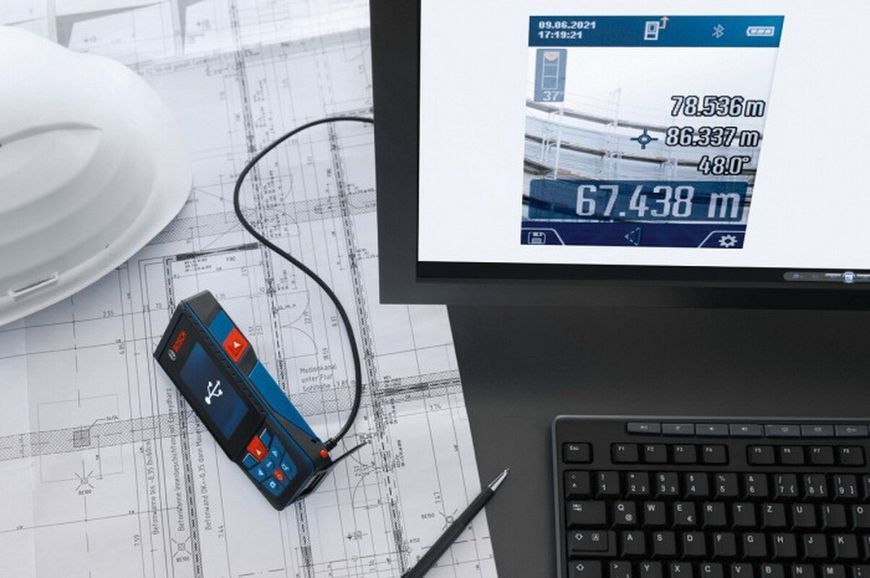 Лазерний далекомір Bosch GLM 150-27 C (0601072Z00) 0601072Z00 фото