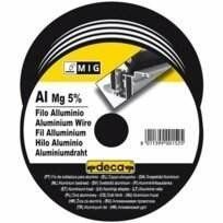 Зварювальний дріт Алюміній/Магній 5% Deca 010882 (1,0 мм, 100мм, 0,4кг) 010882 фото
