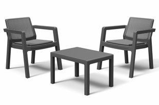 Набір меблів Keter Emily Balcony set з подушками, графіт 8711245148274 фото