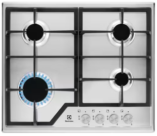 Газова варильна поверхня Electrolux KGS6426SX (6889740) 6889740 фото