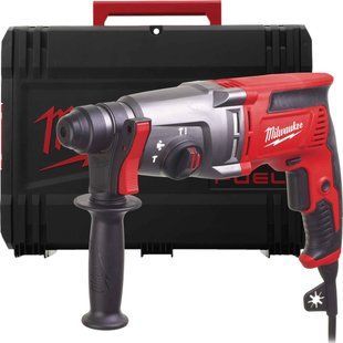 Перфоратор 3-режимний SDS-PLUS PH 26 T енергия удара 2,4Дж MILWAUKEE 4933464580 (+глибиномір, бічна ручка, HD кейс) 4933464580 фото
