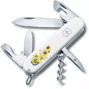 Складаний ніж Victorinox SPARTAN UKRAINE Квіти 1.3603.7_T1050u 1.3603.7_T1050u фото