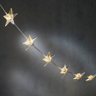 Гірлянда-струна Зірка, Luca Lighting, 1,3 м, 10 LED теплий білий 8720967822904 фото