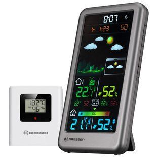 Метеостанція Bresser RC Neomeo V Silver (7006511) 932128 фото