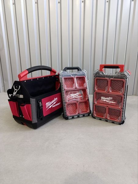 Сумка та органайзер MILWAUKEE PACKOUT, набір з 3 частин 4932499040 4932499040 фото