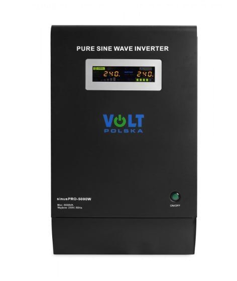 Гібридний ДБЖ/інвертор Volt Polska SINUS PRO 5000 W 48/230V 3500/5000W (3SP500048W) 3SP500048W фото