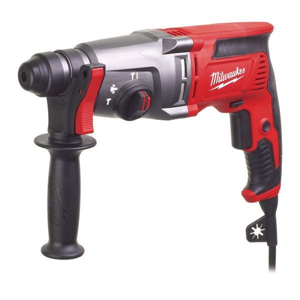 Перфоратор 3-режимний SDS-PLUS PH 26 T енергия удара 2,4Дж MILWAUKEE 4933464580 (+глибиномір, бічна ручка, HD кейс) 4933464580 фото
