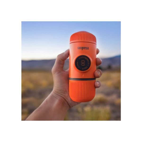 Портативна еспресо-кавоварка Wacaco Nanopresso помаранчева WNANOORNG фото