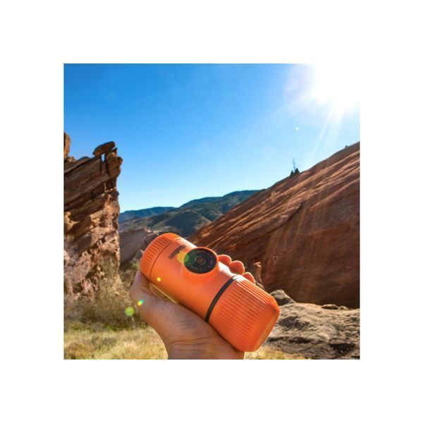 Портативна еспресо-кавоварка Wacaco Nanopresso помаранчева WNANOORNG фото