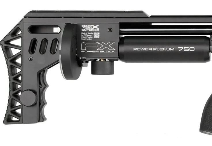 Пневматическая редукторная винтовка FX Airgun M4 Sniper Black .177 кал 1004148 фото