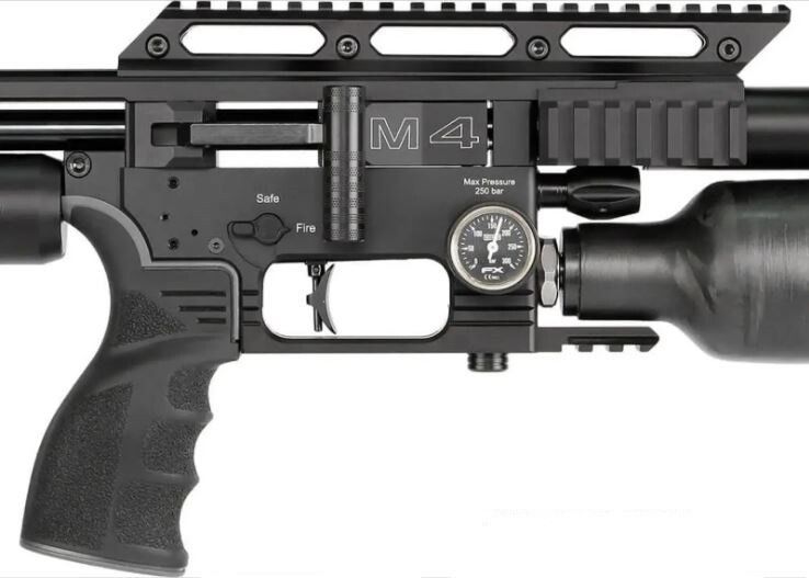 Пневматическая редукторная винтовка FX Airgun M4 Sniper Black .177 кал 1004148 фото