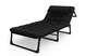 Розкладне ліжко (розкладачка) з матрацом і подушкою LEOBRO Black (LB-FB-A1-BLK) LB-FB-A1-BLK фото 1