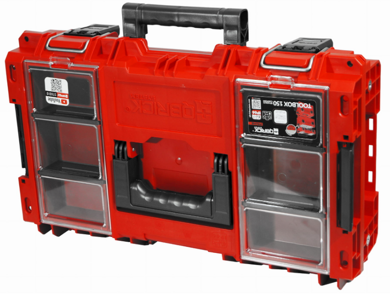 Набір ящиків для інструментів Qbrick System PRIME SET 2 RED Ultra HD (5901238257981) 5901238257981 фото