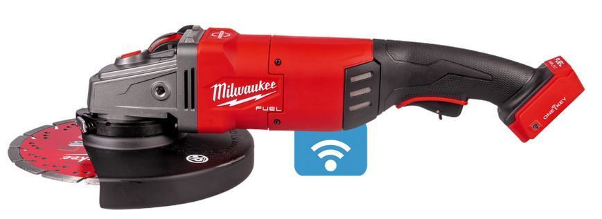 Шліфмашина кутова акумуляторна MILWAUKEE, M18 ONEFLAG230XPDB-0, діаметр 230мм 4933478781 фото