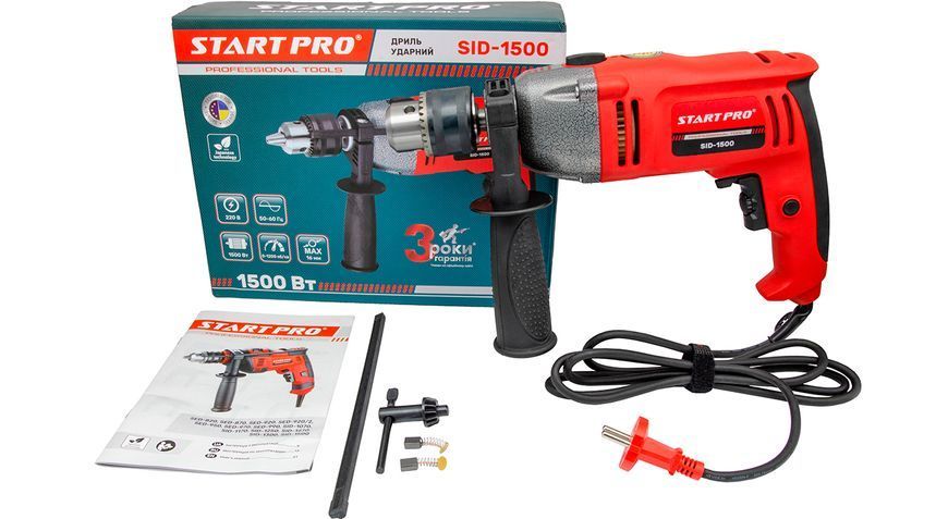 Дриль ударний Start Pro SID-1500 SID-1500 фото