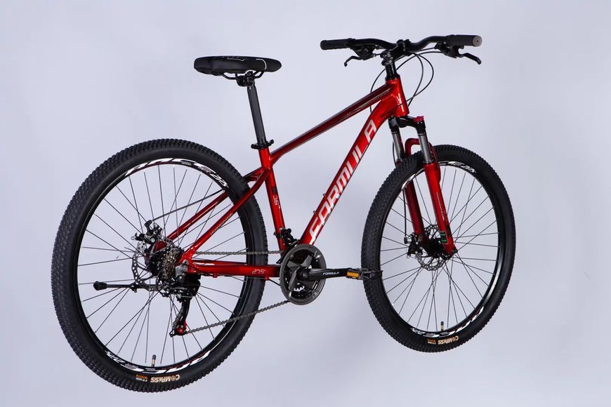 Велосипед AL 27.5 Formula MOTION DD FR рама-16 червоний з сірим 2026 OPS-FR-27.5-295 фото