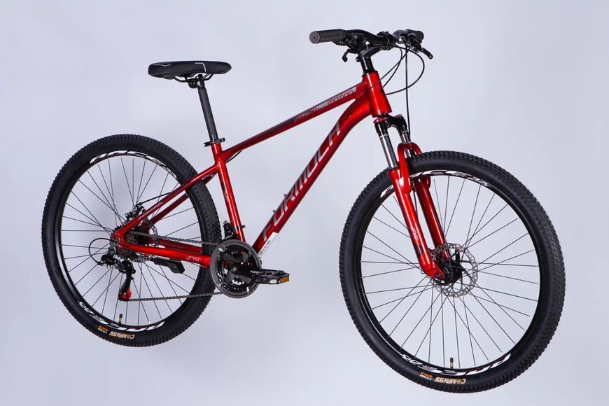 Велосипед AL 27.5 Formula MOTION DD FR рама-16 червоний з сірим 2026 OPS-FR-27.5-295 фото