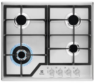 Газова варильна поверхня Electrolux EGS6436SX (6891527) 6891527 фото