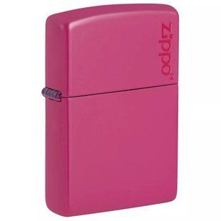 Зажигалка бензиновая Zippo Frequency Zippo Logo Розовая с логотипом (49846 ZL) 49846 ZL фото