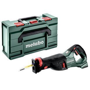 Акумуляторна шабельна пила Metabo SSEP 18 LT у MetaBox 165 L, без акб і з/п 601616840 фото