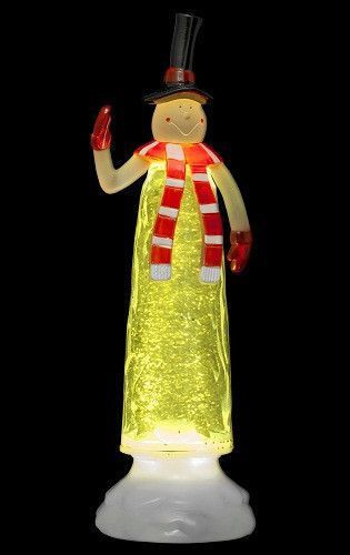 Фігурка декоративна Сніговик, 12*9*27 см., Luca Lighting, мультикольоровий 8718861490374MULTICOLOR фото