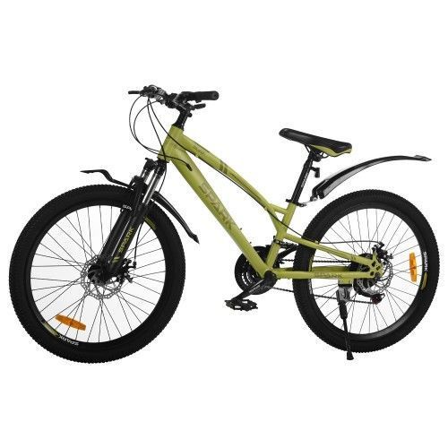 Велосипед SPARK SURF (колеса - 24, сталева рама - 11) салатовий 000239214 фото