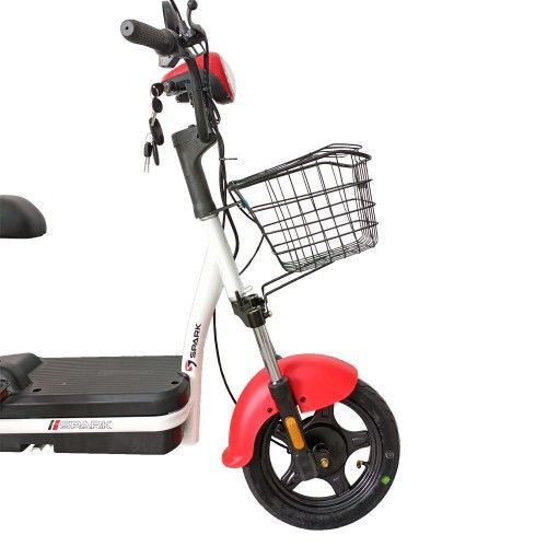 Велосипед з електродвигуном SPARK COMPACT 14 48V/400W/12Ah Червоний 000227022 фото