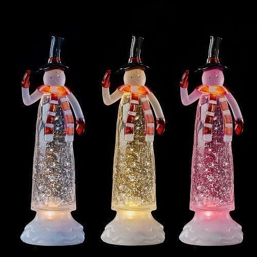Фігурка декоративна Сніговик, 12*9*27 см., Luca Lighting, мультикольоровий 8718861490374MULTICOLOR фото
