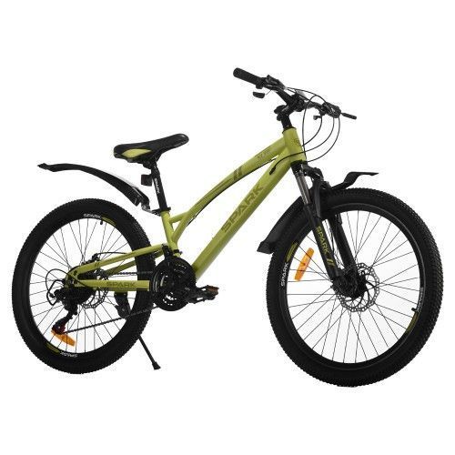 Велосипед SPARK SURF (колеса - 24, сталева рама - 11) салатовий 000239214 фото