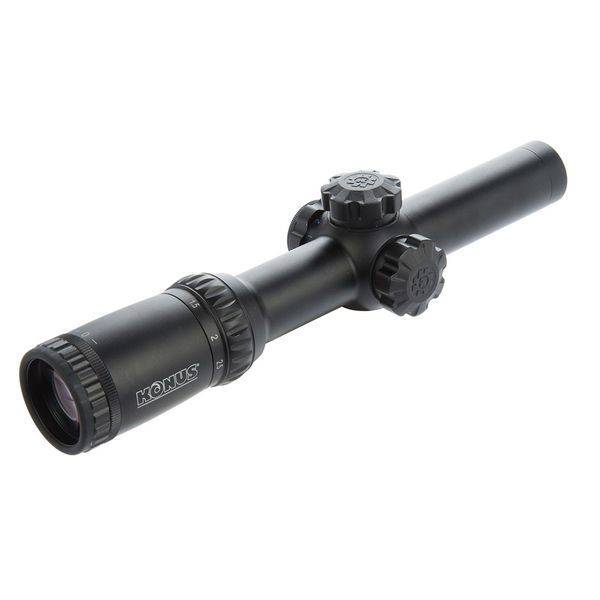 Оптичний приціл KONUS KONUSPRO M-30 1-4x24 Circle Dot IR - Безкоштовна доставка 7184 фото