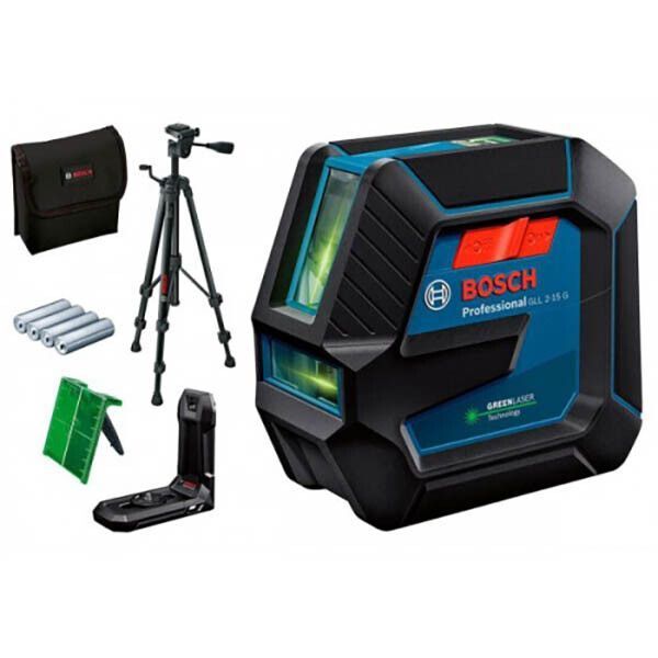 Лазерний нівелір Bosch GLL 2-15 G Professional зі штативом BT 150 (0601063W01) 0601063W01 фото