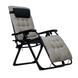 Розкладне крісло шезлонг LEOBRO Zero Gravity Premium Plus Grey (LB-ZGC-K2-GRY) LB-ZGC-K2-GRY фото 2