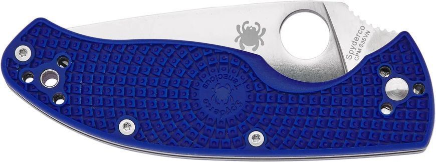 Ніж Spyderco Tenacious S35VN blue 87.14.72 фото