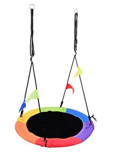 Гойдалка гніздо FUNFIT 100см (Різнокольорова) (3375) 3375 фото