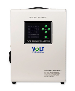 Гібридний ДБЖ/інвертор Volt Polska SINUS PRO 900 E PLUS 12/230V 600/900W (3SPM09012M) 3SPM09012M фото