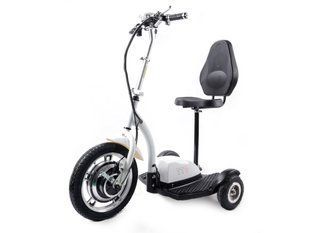 Електросамокат із сидінням (сидіння - спинка) TTG SM T06-1 36V350W 12AH білий SM-021 фото