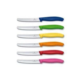 Набор из 6 ножей Victorinox Swiss Classic Colorful Tomato and Table Knife Set (6.7839.6G) 6.7839.6G фото