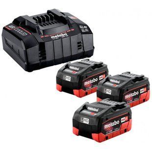 Базовий комплект Metabo LiHD 18 В 3х5,5 Ah, з/п ASC 145 685074000 фото