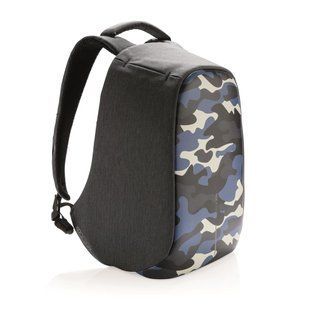 Рюкзак антизлодій міський XD Design Bobby Compact 14 , Camouflage Blue (P705.655) P705.655 фото