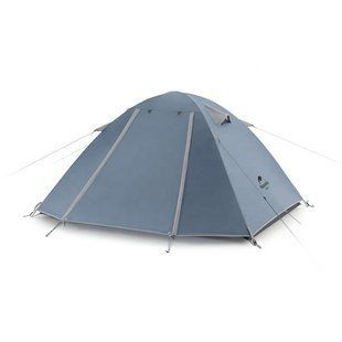 Намет тримісний Naturehike P-Series NH18Z033-P 210T/65D, темно-синій 6927595783634 фото